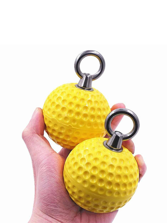 Climbing Grip Training Balls – Textured Spheres for Finger & Forearm Strength, Hang or Lift for Bouldering & Rock Climbing