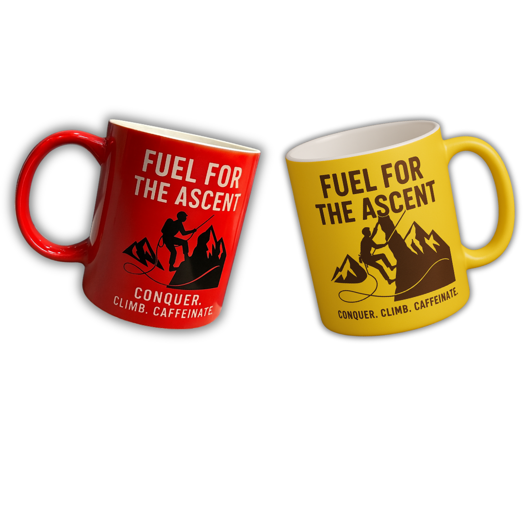 Two Pack Rock Climbing Mug-11oz – Fuel for the Ascent Mug