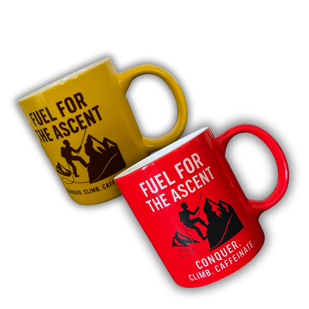 Two Pack Rock Climbing Mug-11oz – Fuel for the Ascent Mug