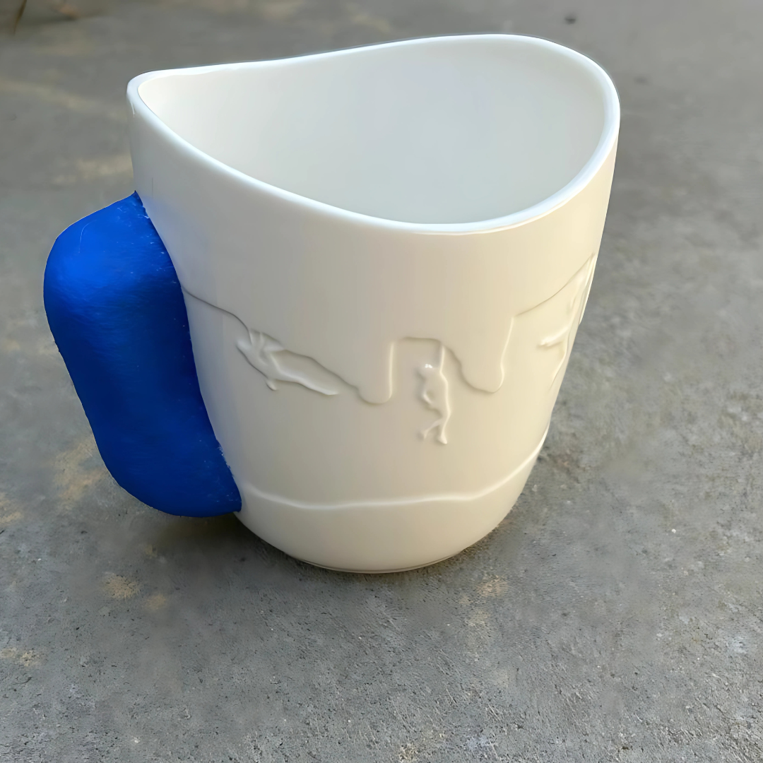 Rock Climbing Mug | Climbing Coffee Mug (Blue)