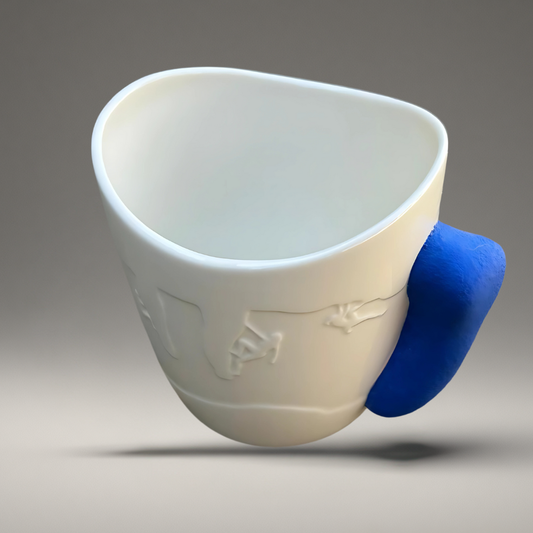 Rock Climbing Mug | Climbing Coffee Mug (Blue)