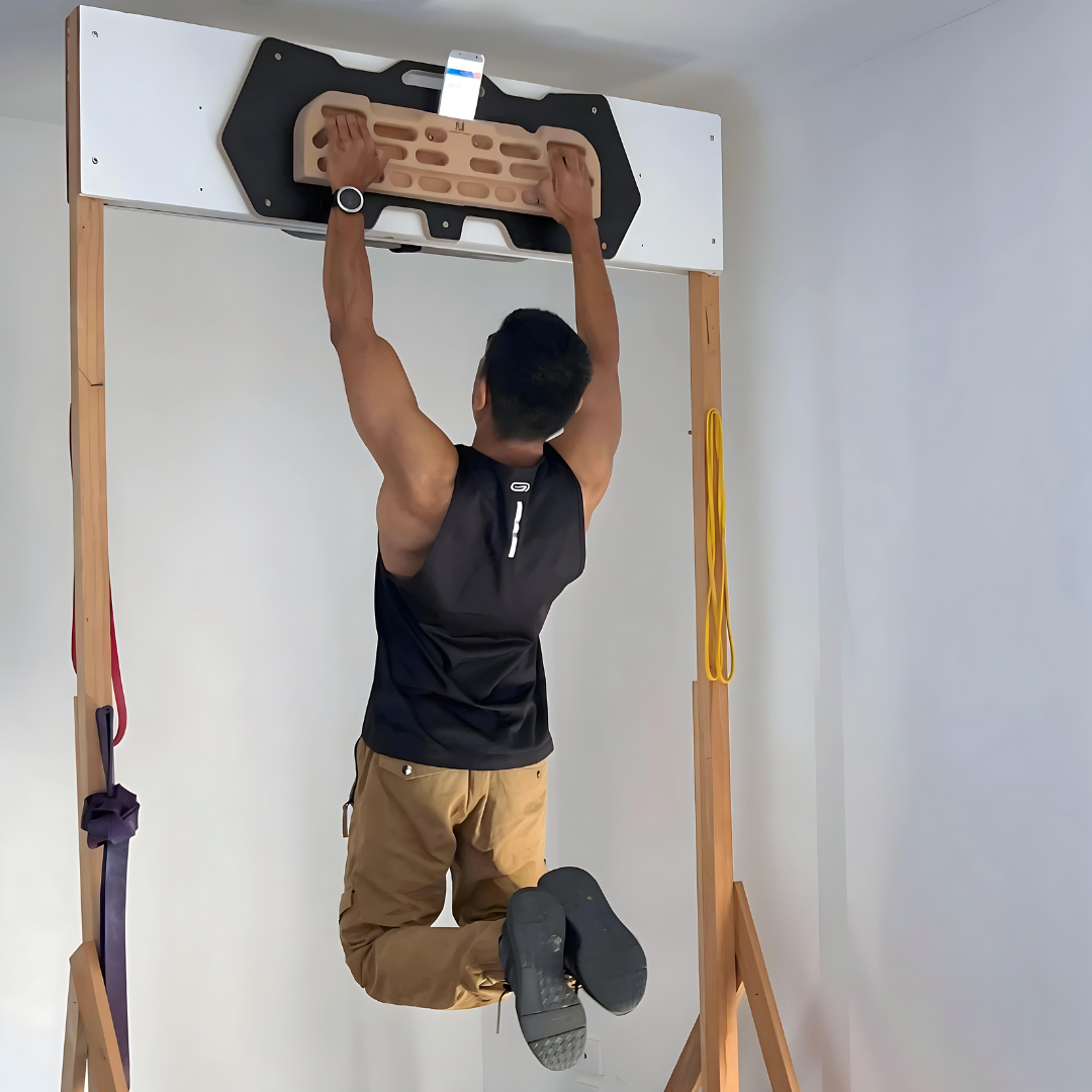 Premium Wooden Rock Climbing Hangboard HB2100