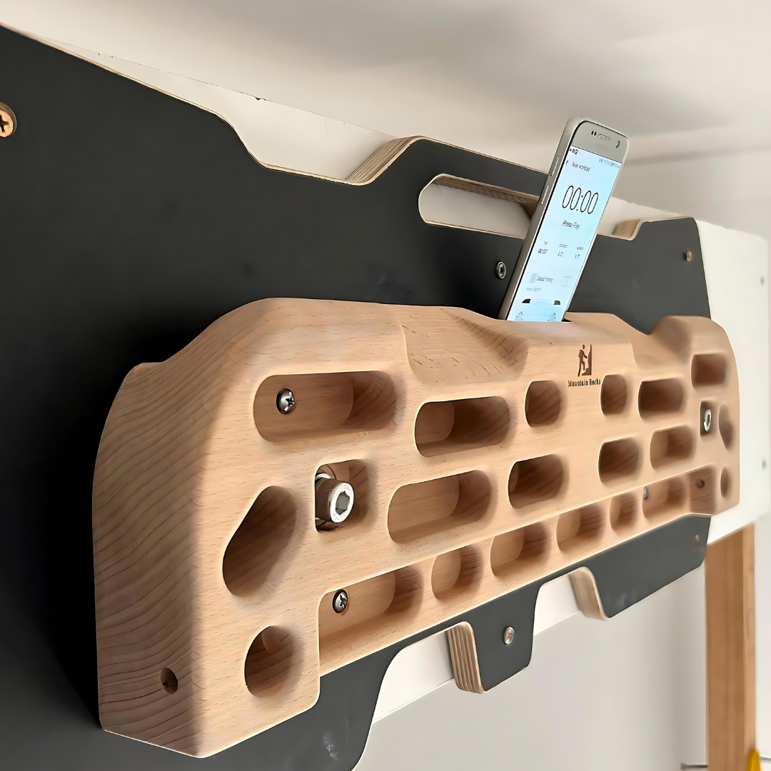 Premium Wooden Rock Climbing Hangboard HB2100