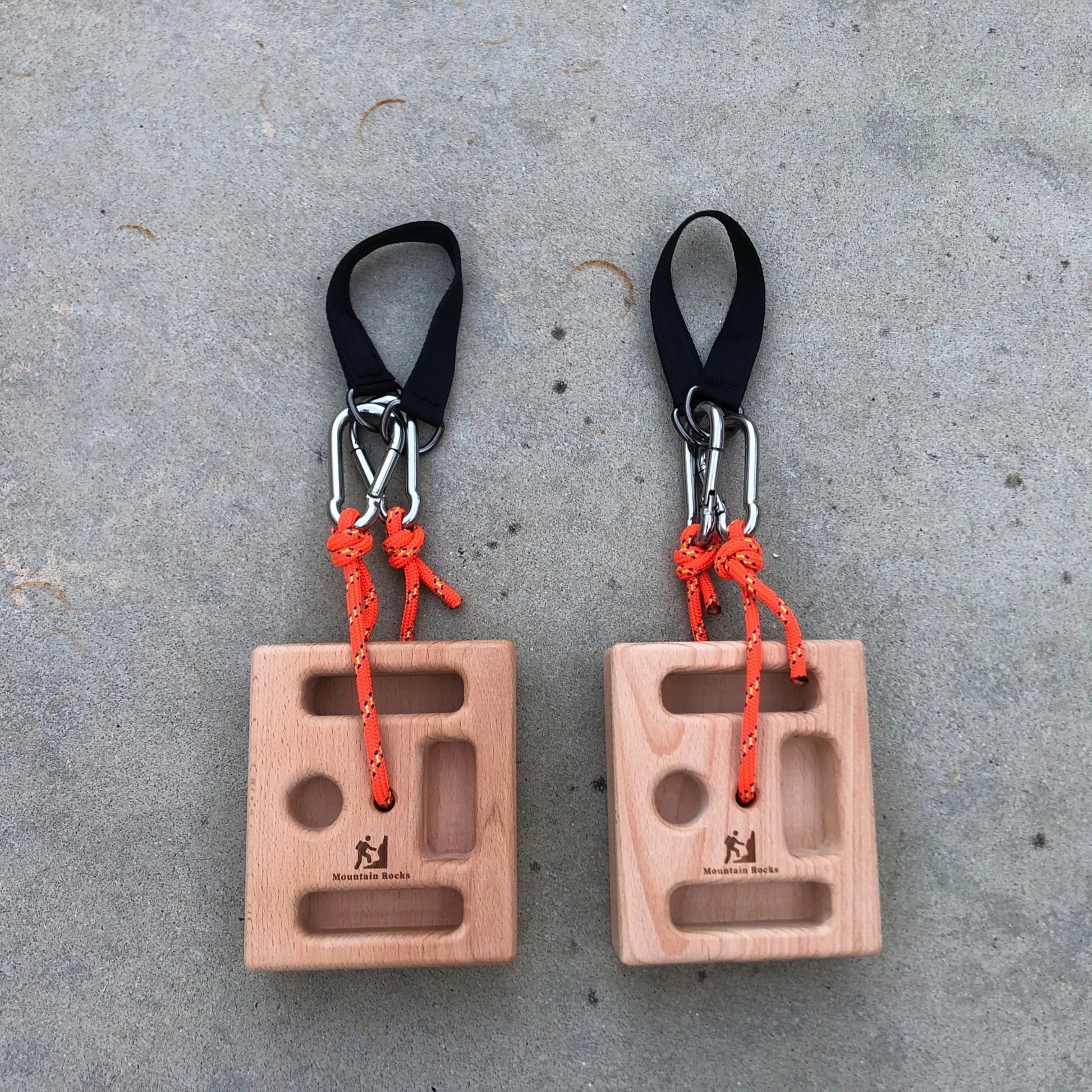 Portable Hangboard with Strap Loading Pin