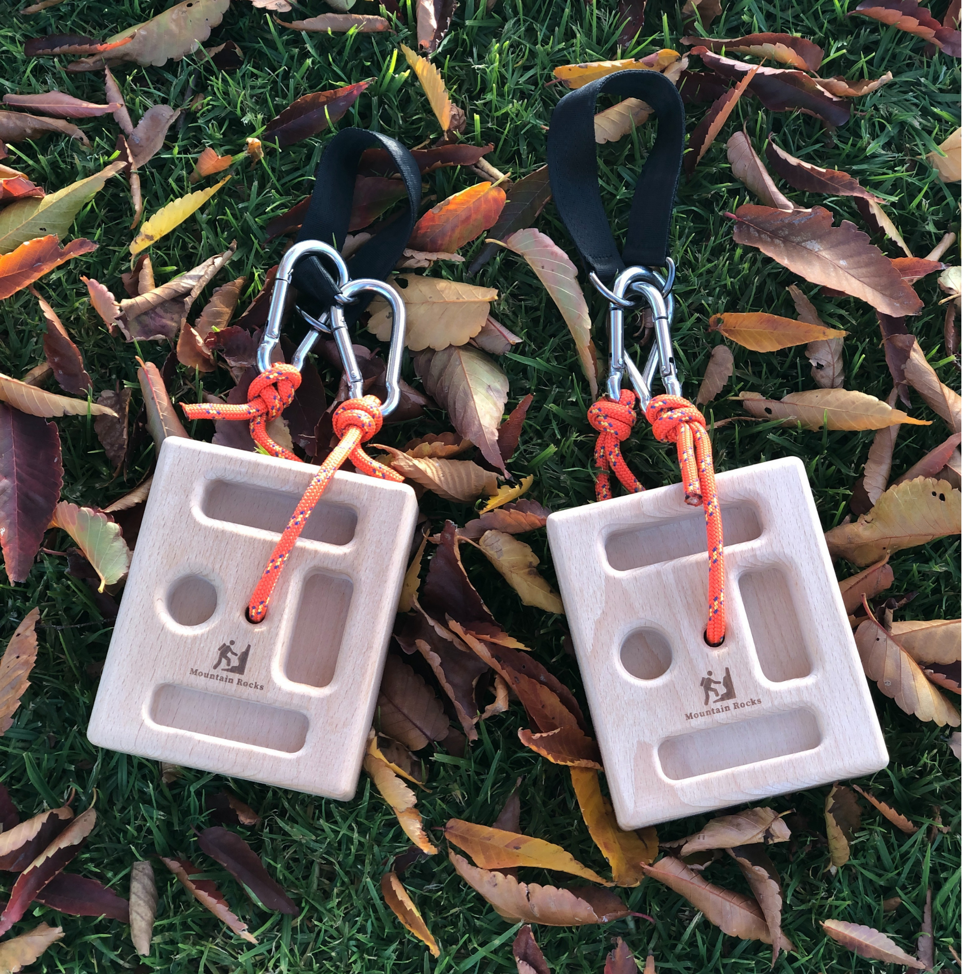 Portable Hangboard with Strap Loading Pin