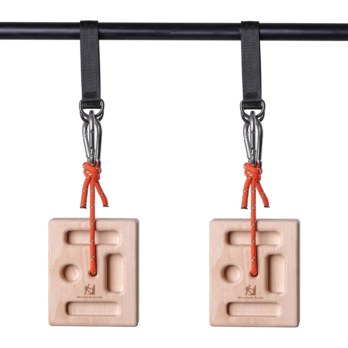 Portable Hangboard with Strap Loading Pin