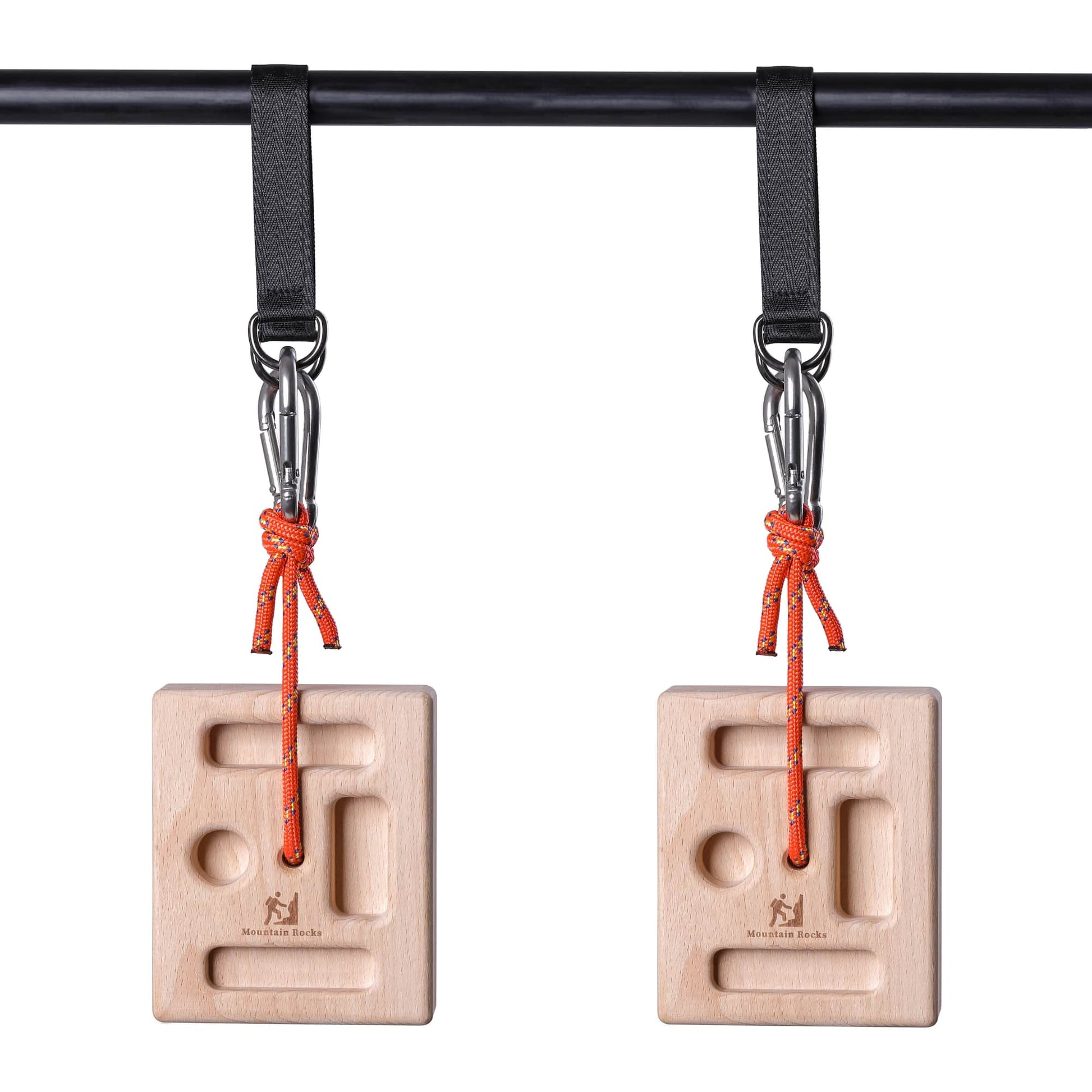 Portable Hangboard with Strap Loading Pin