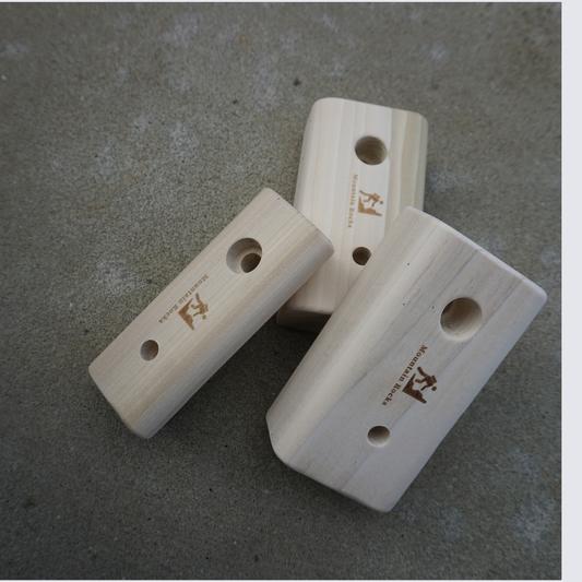 Mountain Rocks 10 Piece Wooden Rock Climbing Holds