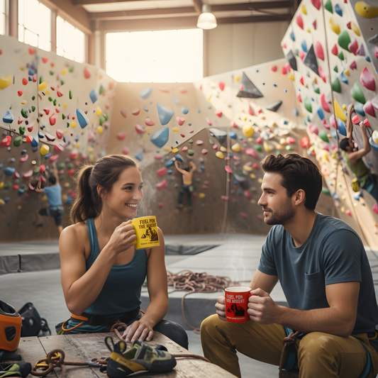 Two Pack Rock Climbing Mug-11oz – Fuel for the Ascent Mug