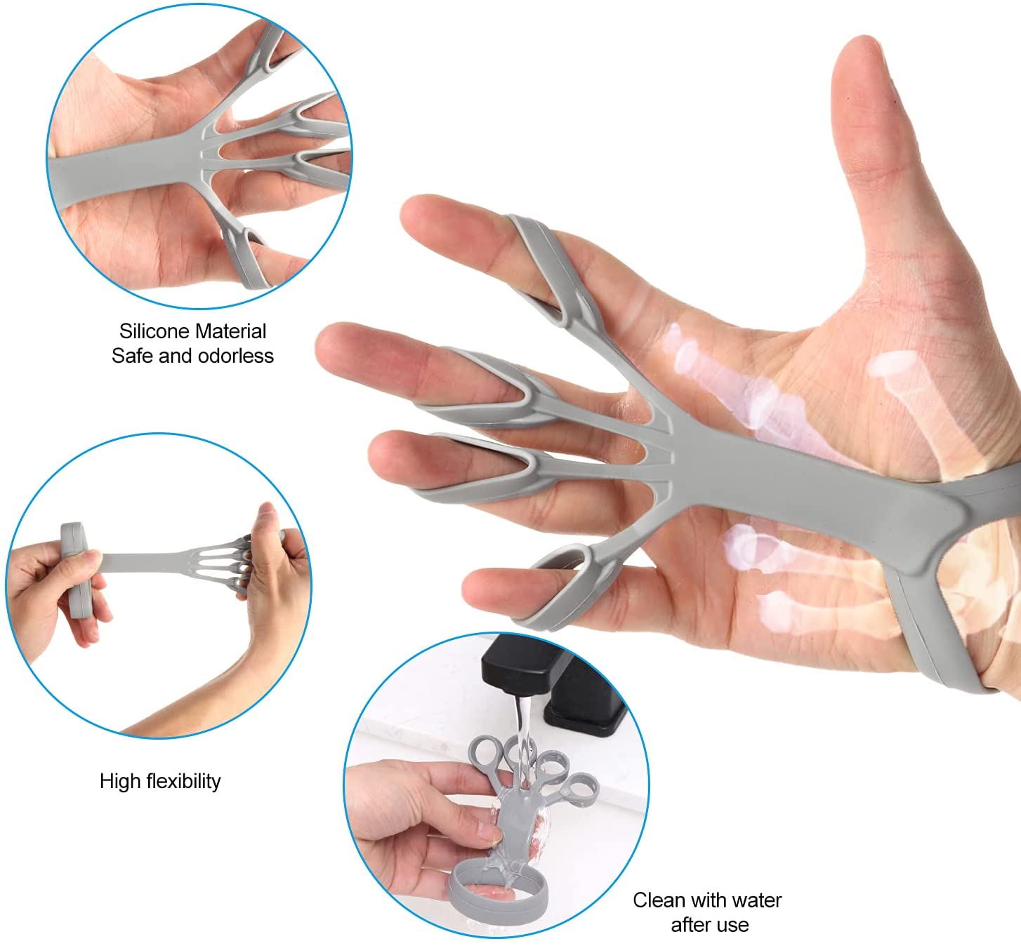Silicone Hand and Finger Grip Strengthner
