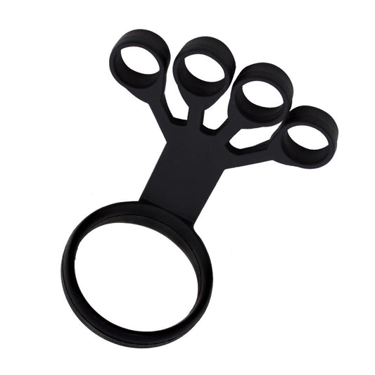 Silicone Hand and Finger Grip Strengthner Black