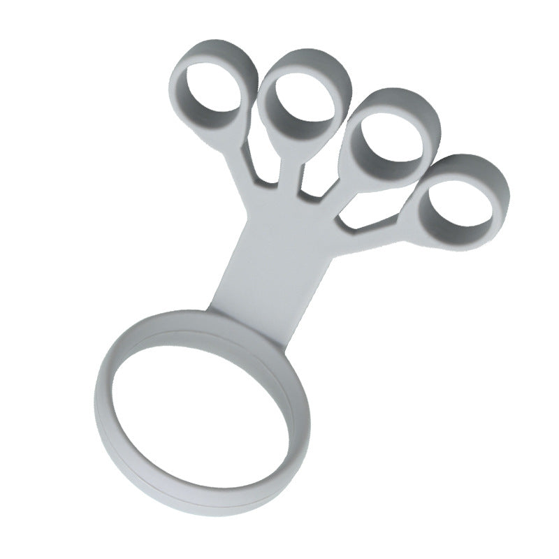 Silicone Hand and Finger Grip Strengthner Grey
