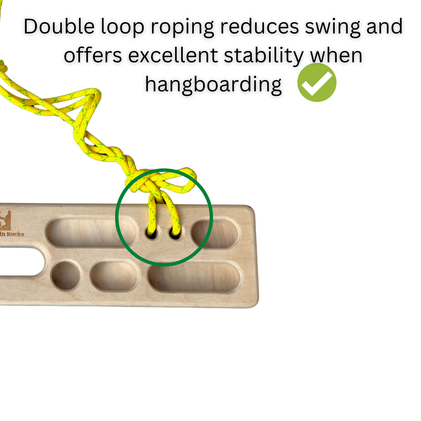 Portable Rock Climbing Hangboard Wildwood 1001
