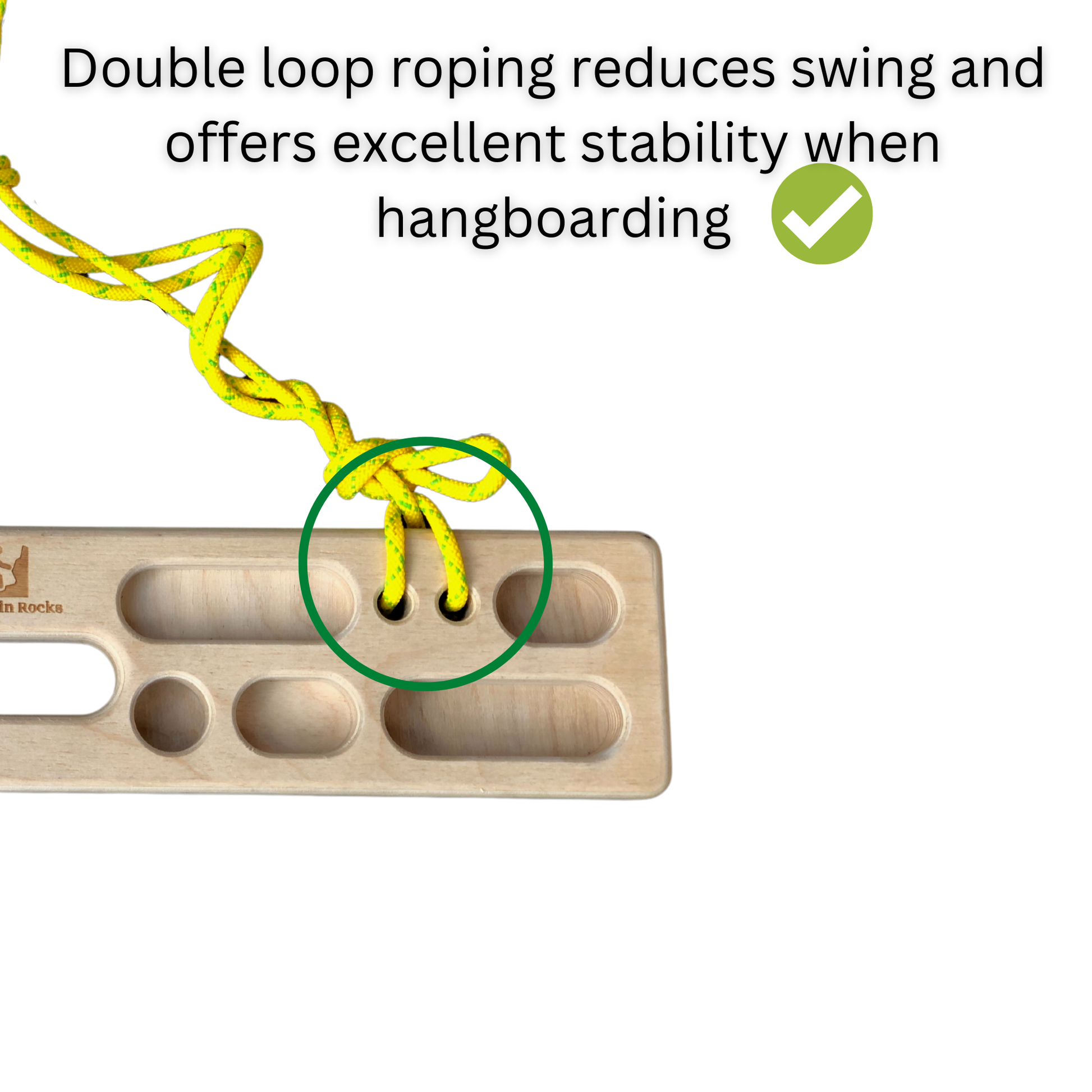 Portable Rock Climbing Hangboard Wildwood 1001