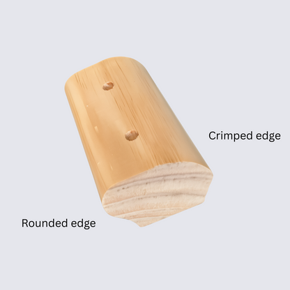 Four Piece Wooden Bouldering Jugs – Dual-Sided Rock Climbing Holds | Fun, Durable & Beginner-Friendly