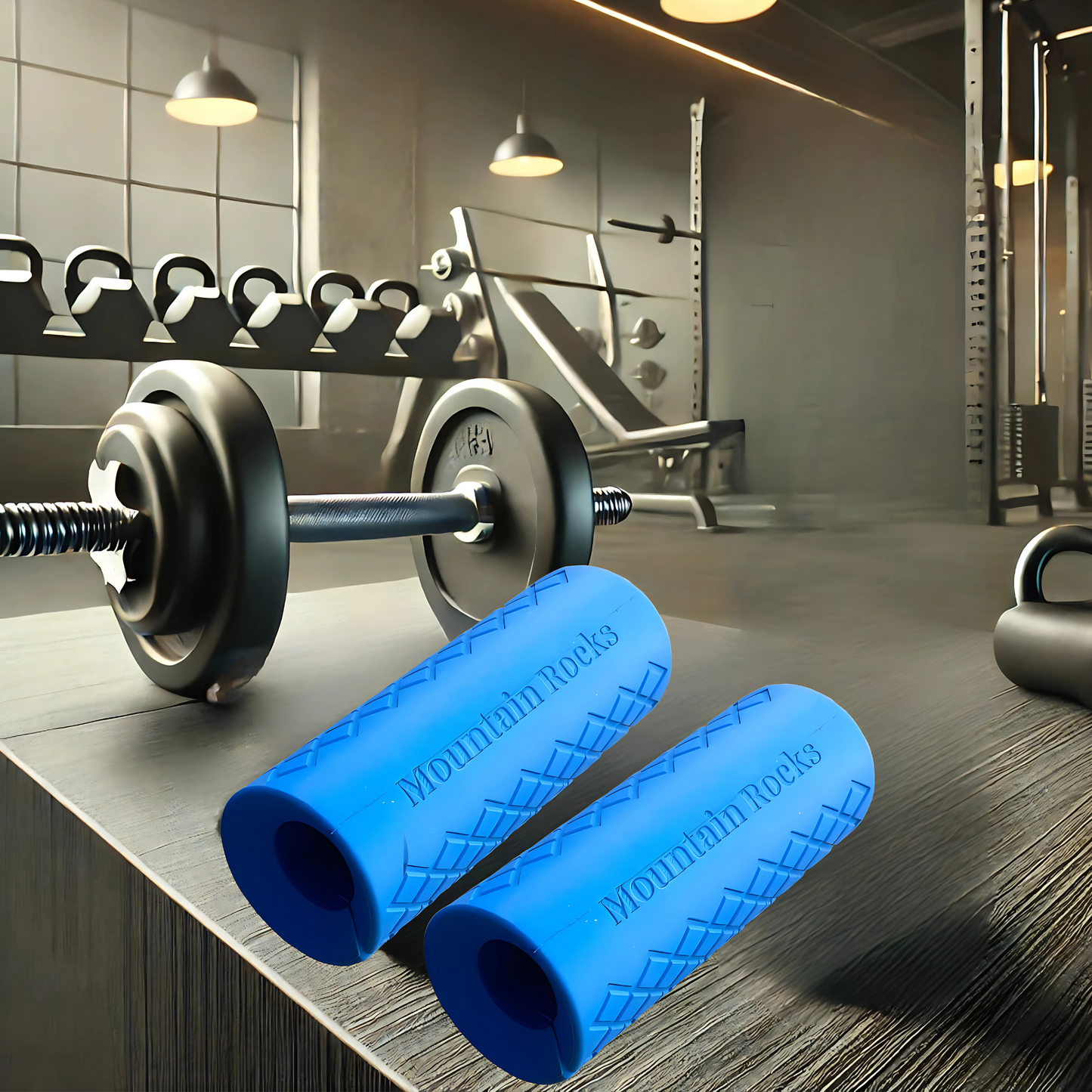 Fat Grips for Barbell and Dumbbels