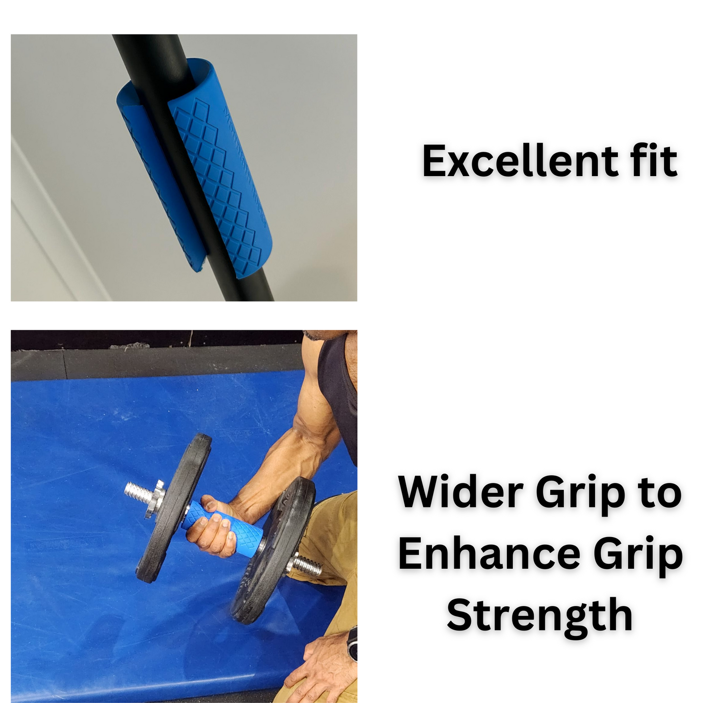 Fat Grips for Barbell and Dumbbels