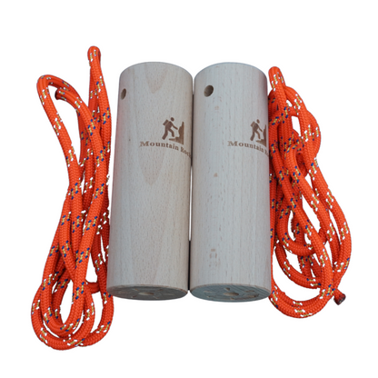 Wooden Hand Grips for Pinch Strength Pull Up  and Grip Strength