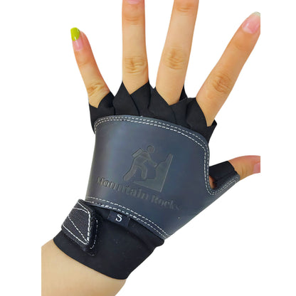 Fingerless Rock Climbing Gloves