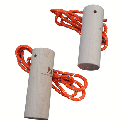 Wooden Hand Grips for Pinch Strength Pull Up and Grip Strength