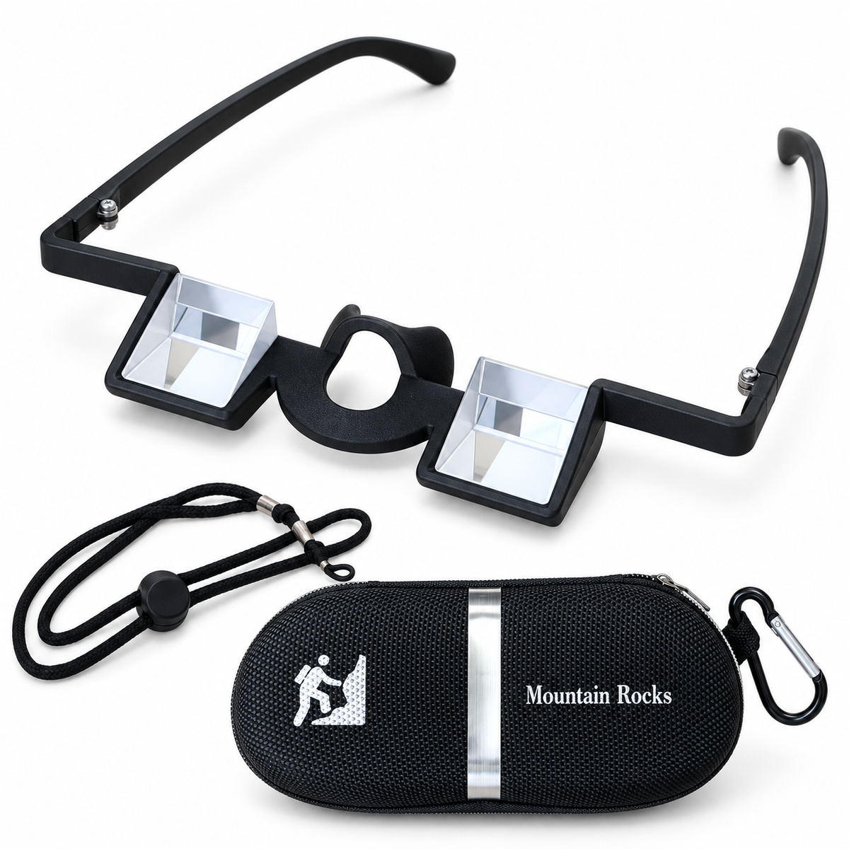 Light Weight High Transparent BK7 Prism Belay Glasses | Mountain Rocks