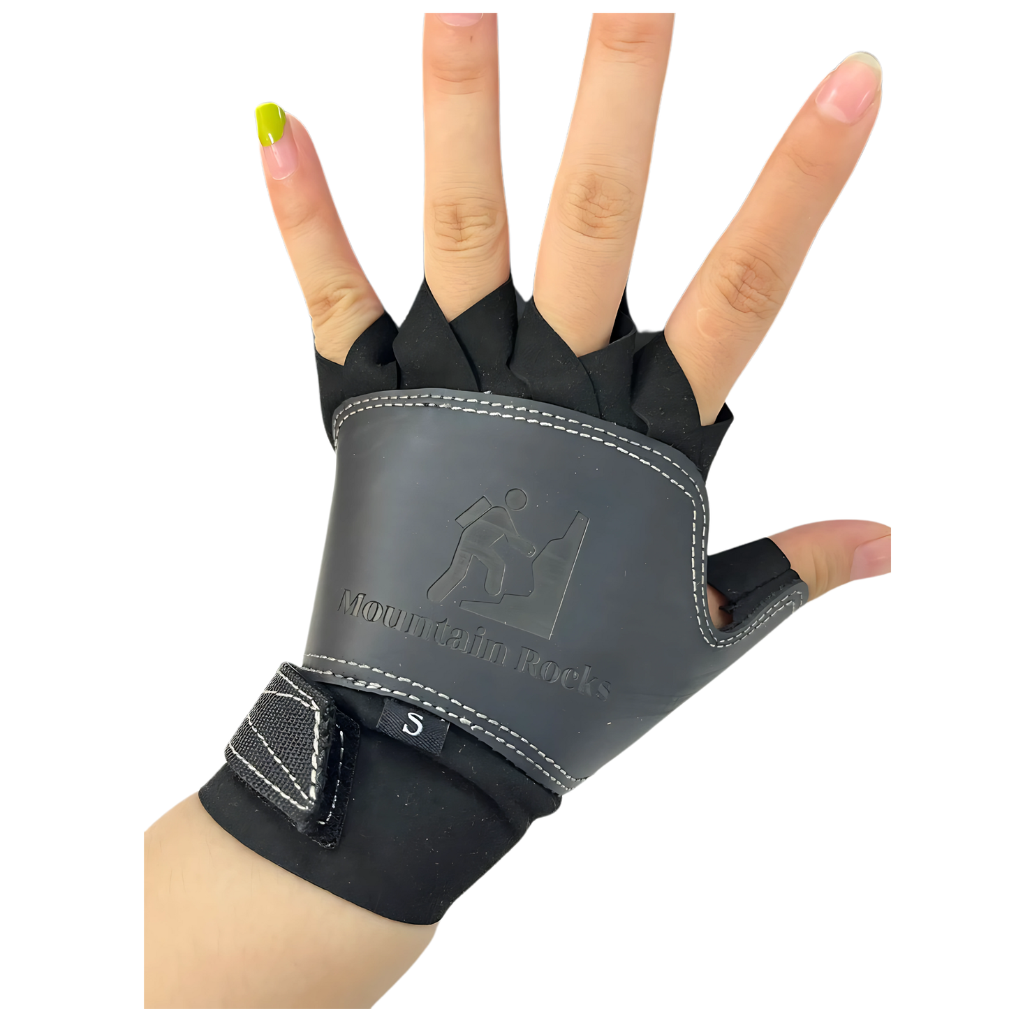 MOUNTAIN ROCKS Climbing Accessories Fingerless Rock Climbing Gloves