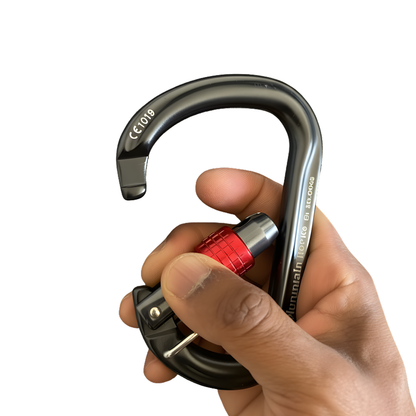 Mountain Rocks Climbing Accessories Mountain Rocks HMS Locking Belay Carabiner