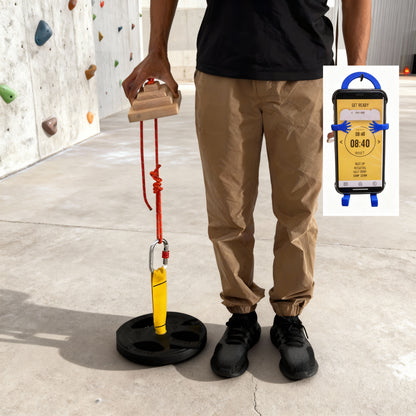 MOUNTAIN ROCKS Climbing Accessories Pinch Block for Grip Strength Training with Loading Pin