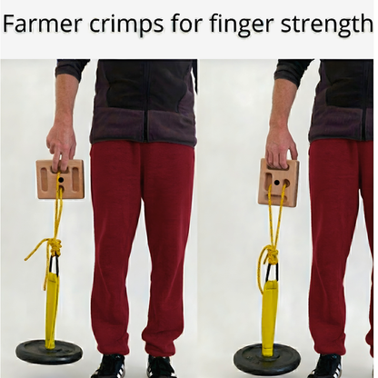 MOUNTAIN ROCKS Climbing Accessories Pinch Block for Grip Strength Training with Loading Pin