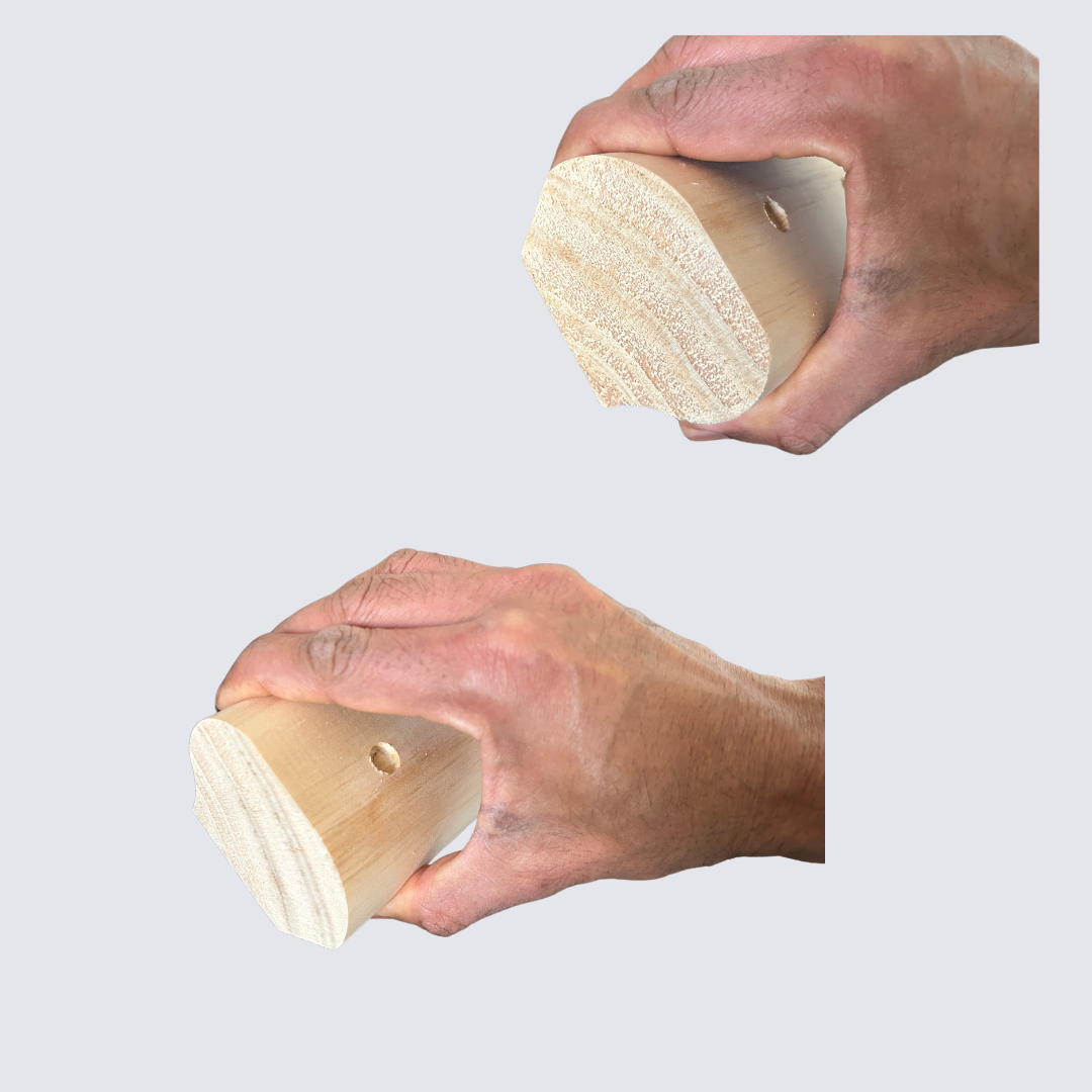 MOUNTAIN ROCKS climbing training equipment 24 Piece Wooden Rock Climbing/ Bouldering  Holds Bundle for climbing and strength training