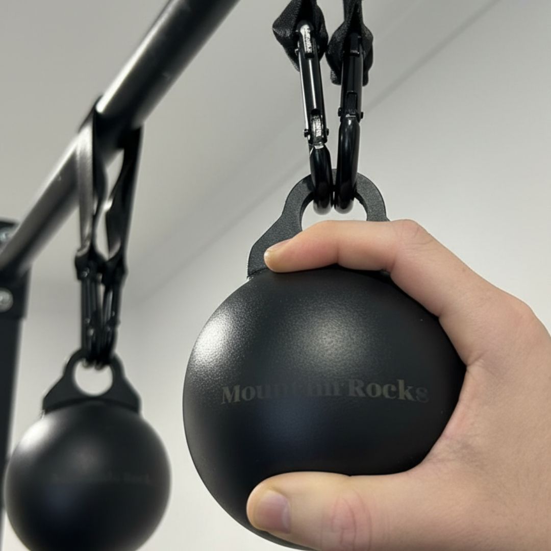 MOUNTAIN ROCKS Mountain Rocks Climbing Grip Balls – 9cm Hanging Pull-Up Grips