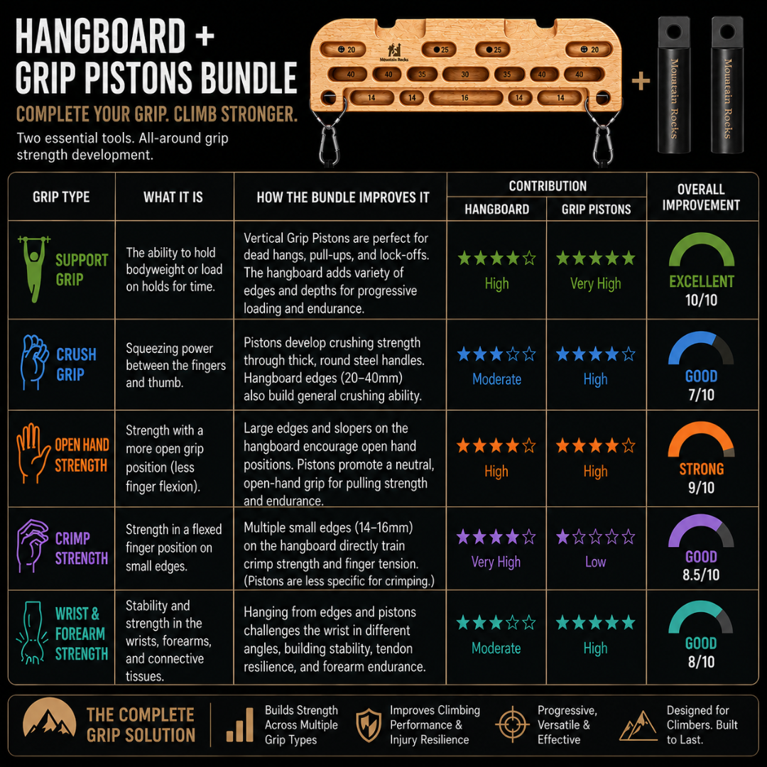 MOUNTAIN ROCKS Mountain Rocks Grip Master Bundle