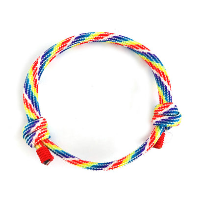 Nylon Rock Climbing Bracelet Iridescent