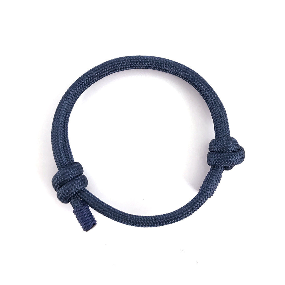 Nylon Rock Climbing Bracelet Navy