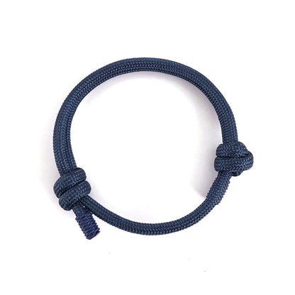 Nylon Rock Climbing Bracelet Navy