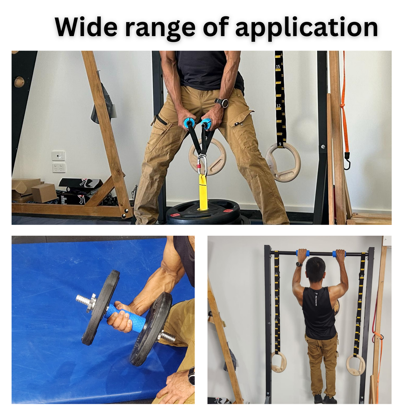 Fat Grips for Barbell and Dumbbels