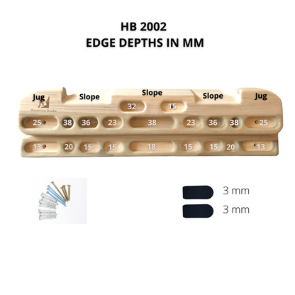 Hangboard Wildwood 2002 | Climbing Training Board