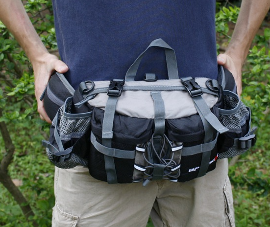 Waterproof Waist Bag for Climbing, Bouldering, Mounteneering and Trekking