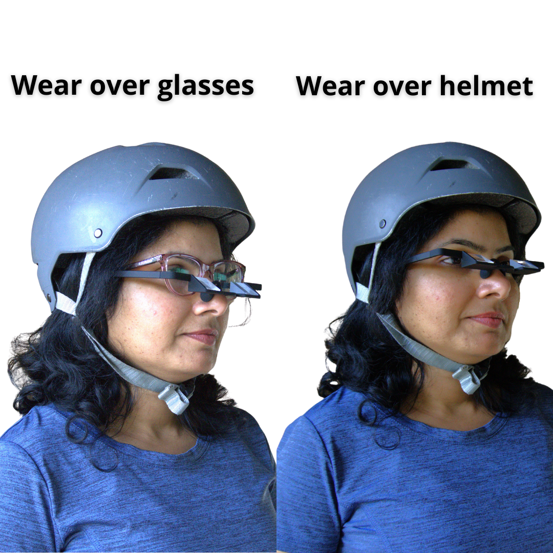 MOUNTAIN ROCKS Climbing Accessories Black Light Weight High Transparent BK7 Prism Belay Glasses | Mountain Rocks