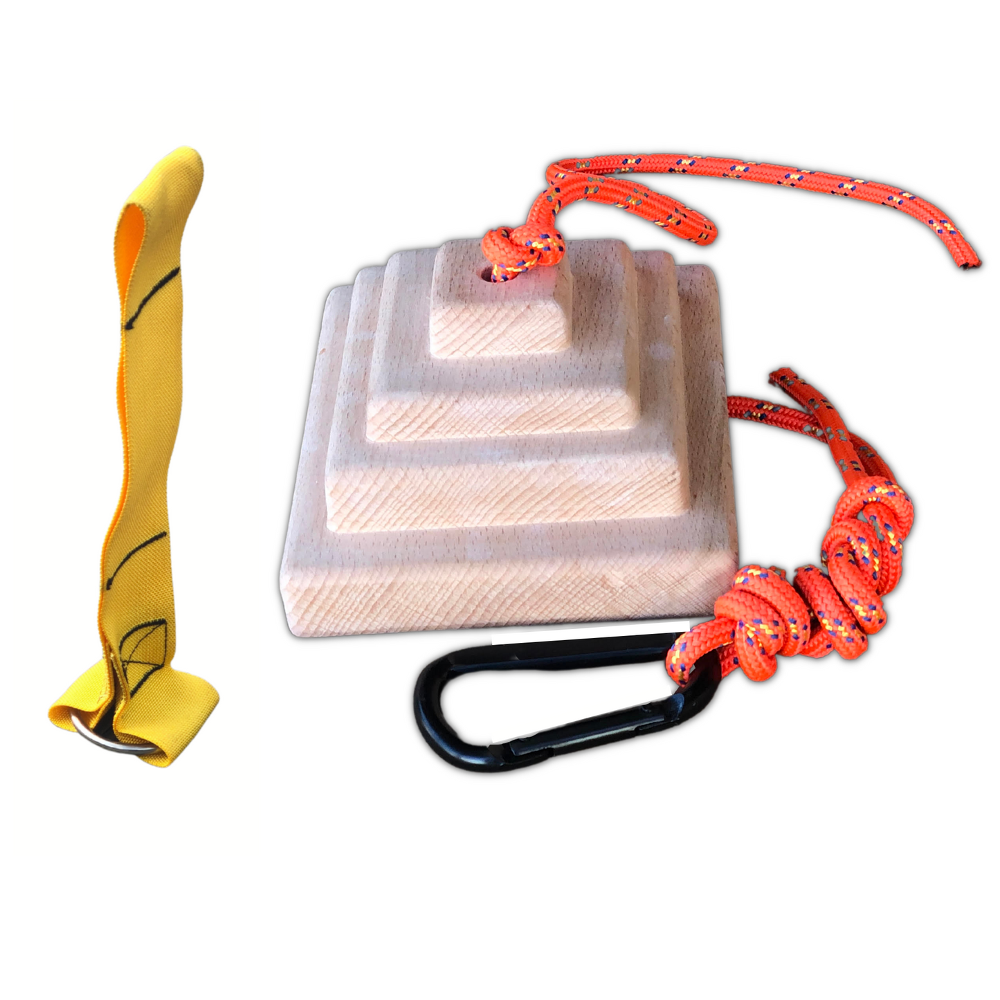 MOUNTAIN ROCKS Climbing Accessories Pinch Block for Grip Strength Training with Loading Pin