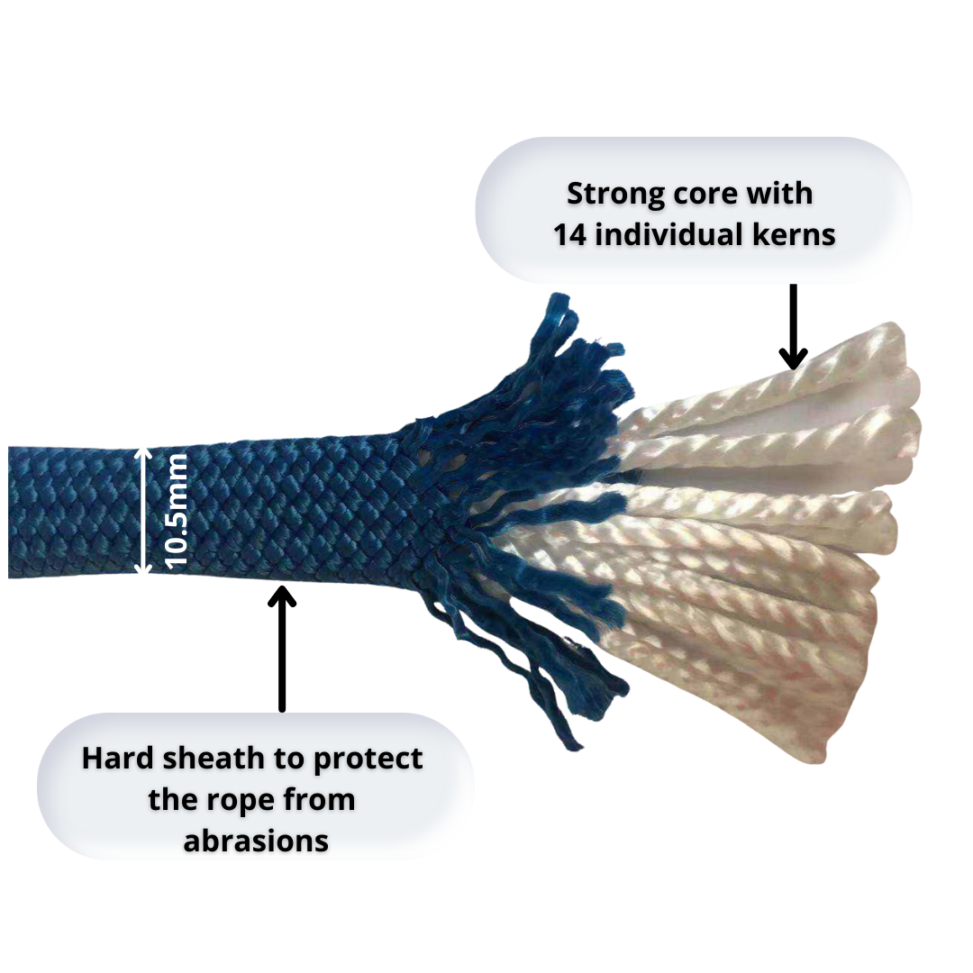 Mountain Rocks Dynamic Climbing Rope