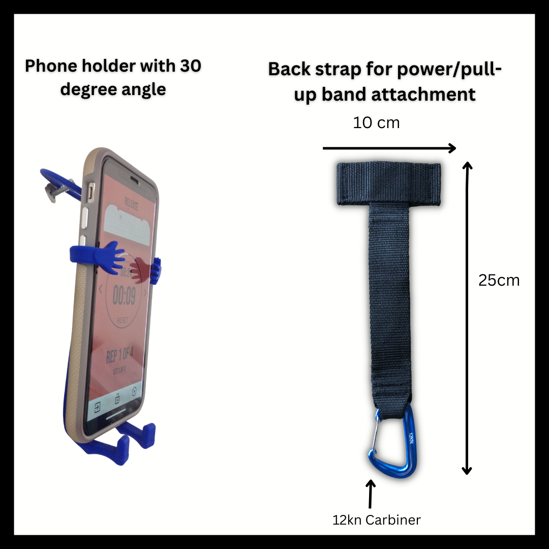 MOUNTAIN ROCKS climbing training equipment Climbing Hangboard Wildwood 2001 with Back Strap