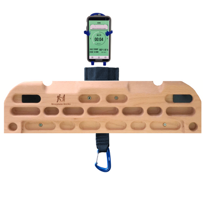 MOUNTAIN ROCKS climbing training equipment Climbing Hangboard Wildwood 2001 with Back Strap