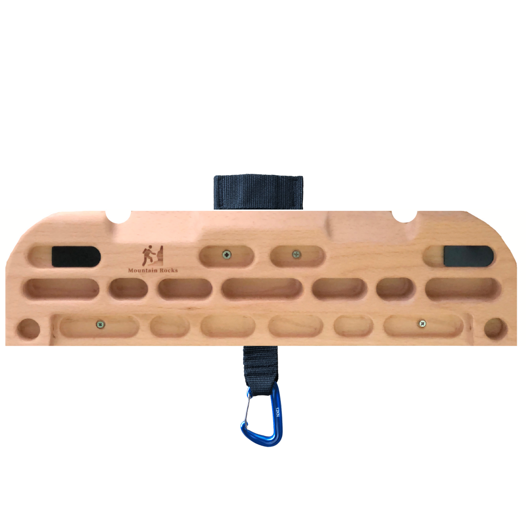 MOUNTAIN ROCKS climbing training equipment Climbing Hangboard Wildwood 2001 with Back Strap