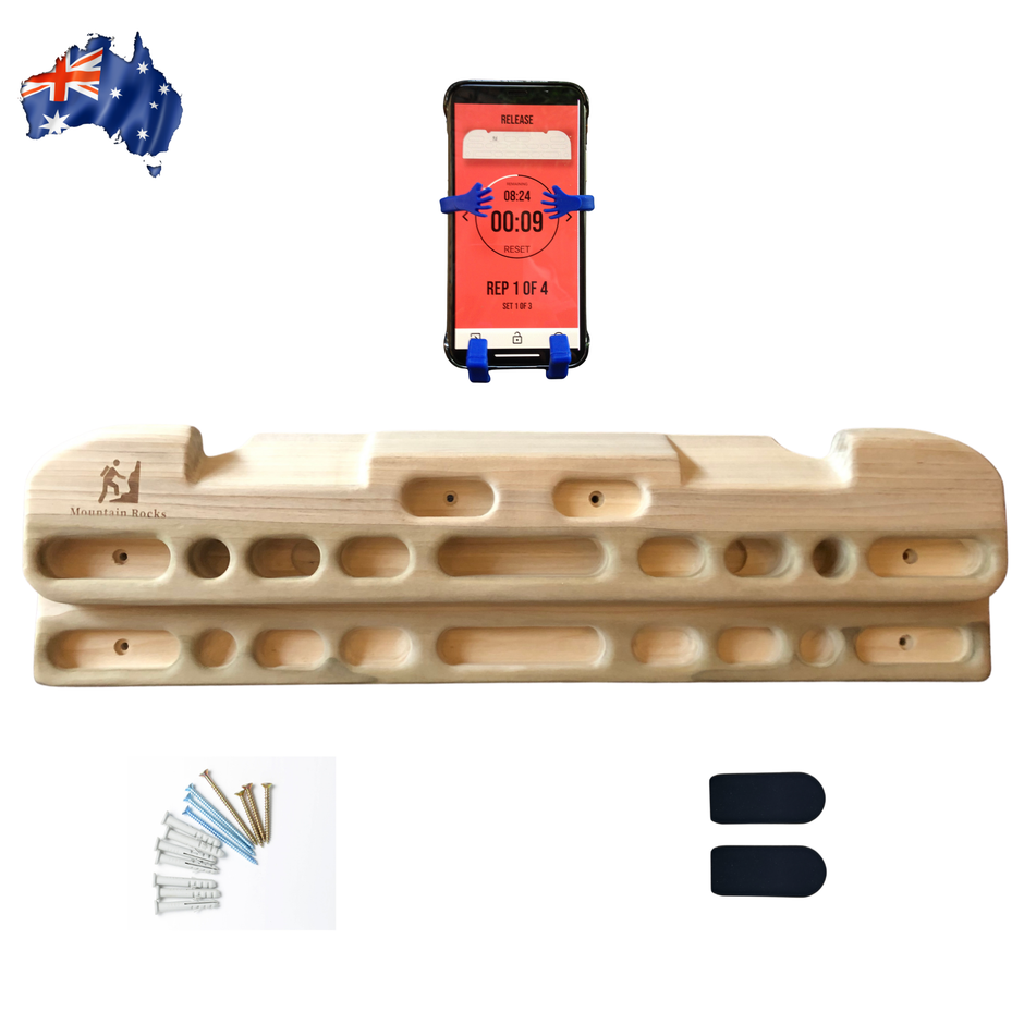 Climbing Hangboards – MOUNTAIN ROCKS