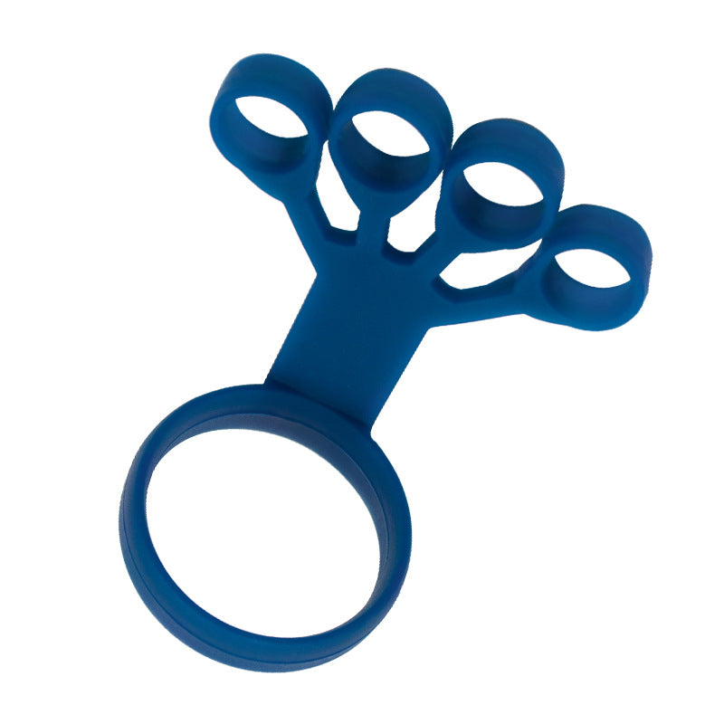 UNBRANDED Climbing training Blue Silicone Hand and Finger Grip Strengthner